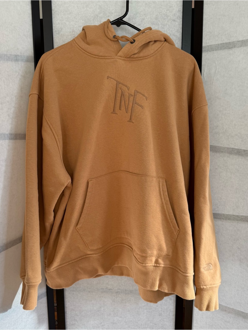 The North Face Heavyweight Hoodie Women's XL Mustard TNF